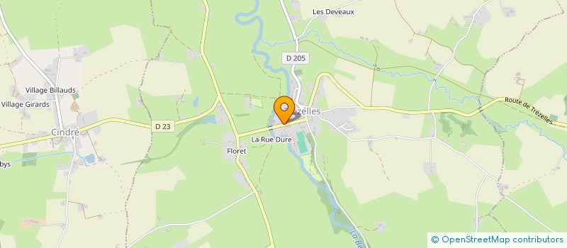 localisation de l'entreprise MADAME EMMELINE NOE  TREZELLES