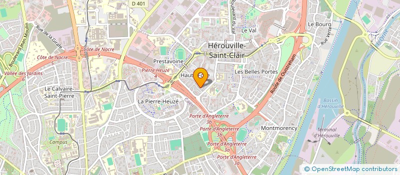 localisation de l'entreprise MADAME EMMELINE TCHERNOBAEFF à HEROUVILLE SAINT CLAIR