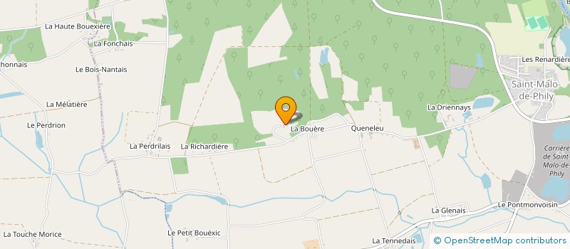 localisation de l'entreprise MADAME EMMELYNE DE GUIBERT  SAINT-MALO-DE-PHILY