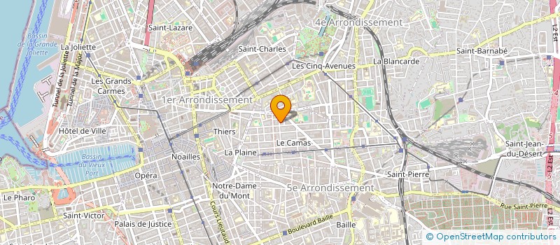 localisation de l'entreprise MADAME EMMELYNE NICOLAS  MARSEILLE