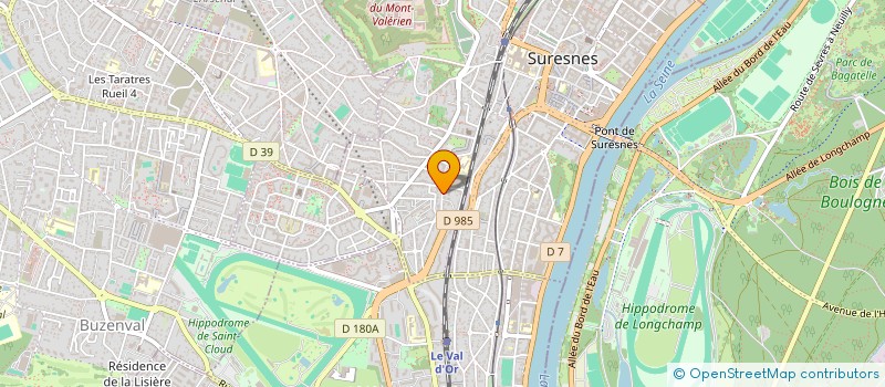 localisation de l'entreprise MADAME EMMIE BAUTISTA à SURESNES