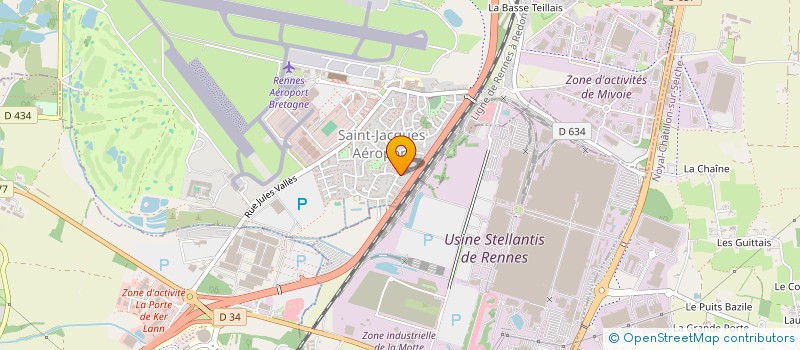 localisation de l'entreprise MADAME EMMIE GABILLARD  SAINT-JACQUES-DE-LA-LANDE