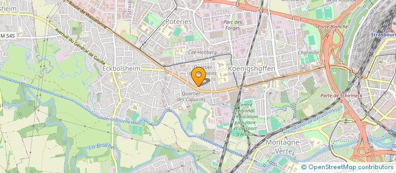 localisation de l'entreprise MADAME EMMIE OBERGFELL-DAVIN  STRASBOURG