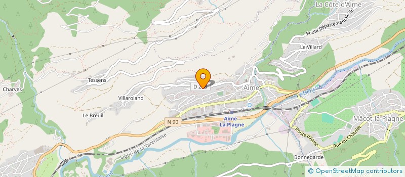 localisation de l'entreprise MADAME EMMMANUELLE PASTOR  SAINT-MARCEL