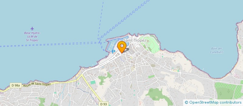 localisation de l'entreprise MADAME EMMNANUELLE LECOURT à SAINT TROPEZ