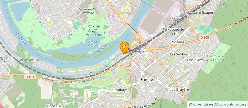 localisation de l'entreprise MADAME EMMY APOSTOLY à POISSY