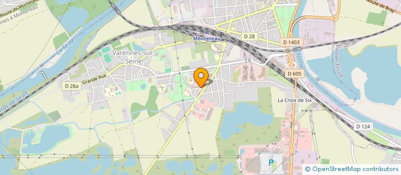 localisation de l'entreprise MADAME EMMY CUVELIER  VARENNES-SUR-SEINE