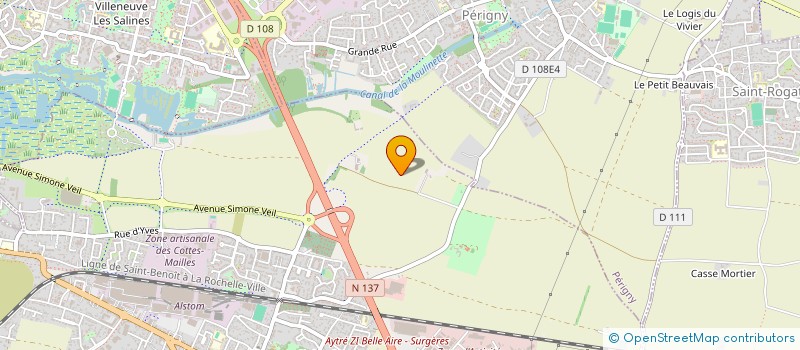 localisation de l'entreprise MADAME EMMY ETIE  AYTRE