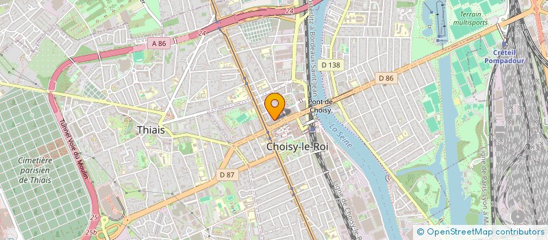 localisation de l'entreprise MADAME EMMY GALFIONE à CHOISY-LE-ROI