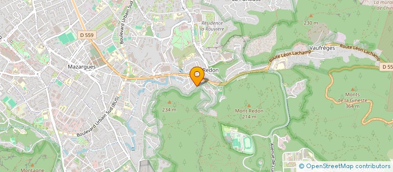 localisation de l'entreprise MADAME EMMY LE SAOUT  MARSEILLE