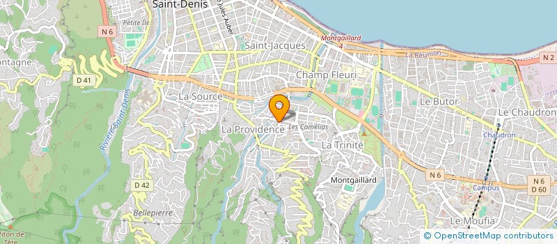 localisation de l'entreprise MADAME EMMY PAYET à SAINT-DENIS