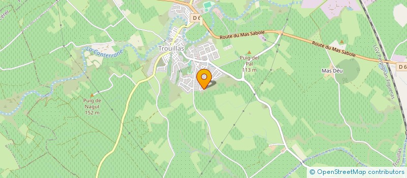 localisation de l'entreprise MADAME EMMY ROSA  TROUILLAS