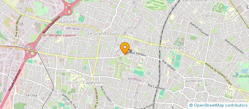 localisation de l'entreprise MADAME EMMY SOULAS  BORDEAUX