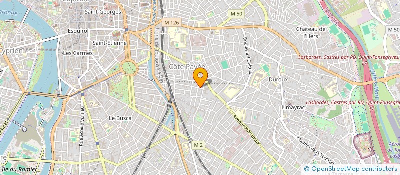 localisation de l'entreprise MADAME EMMYLOU PUJOL-SOULET  TOULOUSE