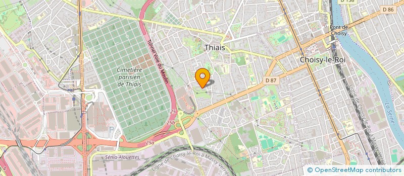 localisation de l'entreprise MADAME EMNA BEN ABDELFATTEH  THIAIS