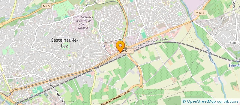 localisation de l'entreprise MADAME EMNA BEN HASSEN à CASTELNAU-LE-LEZ