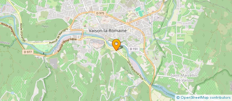 localisation de l'entreprise MADAME EMNA CHAARI  VAISON-LA-ROMAINE