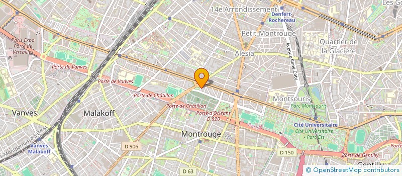 localisation de l'entreprise MADAME EMNA GANA  PARIS