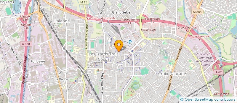 localisation de l'entreprise MADAME EMNA GUERMAZI  TOULOUSE