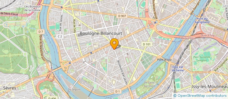 localisation de l'entreprise MADAME EMY ALESSANDRINI à BOULOGNE-BILLANCOURT
