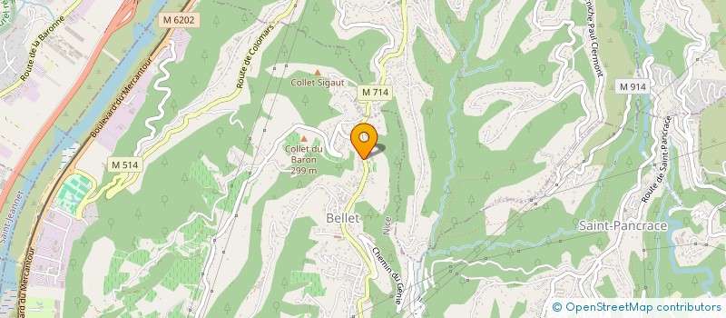 localisation de l'entreprise MADAME EMY BEAUVIRONNOIS  NICE