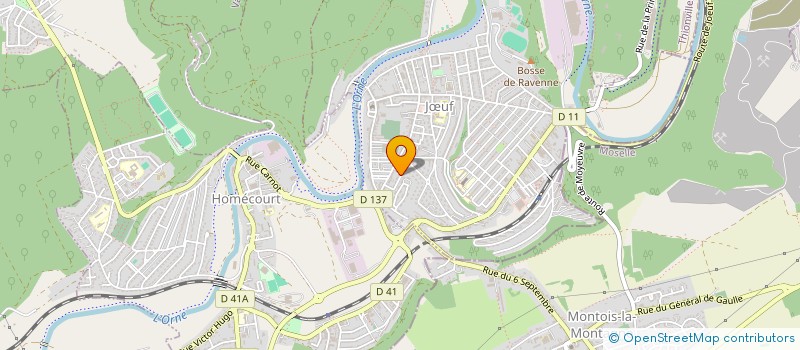 localisation de l'entreprise MADAME EMY DERATTE  JUF