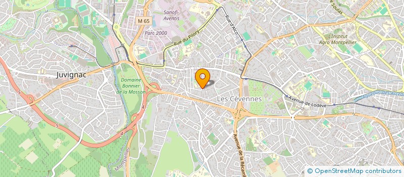 localisation de l'entreprise MADAME EMY LOPEZ à MONTPELLIER