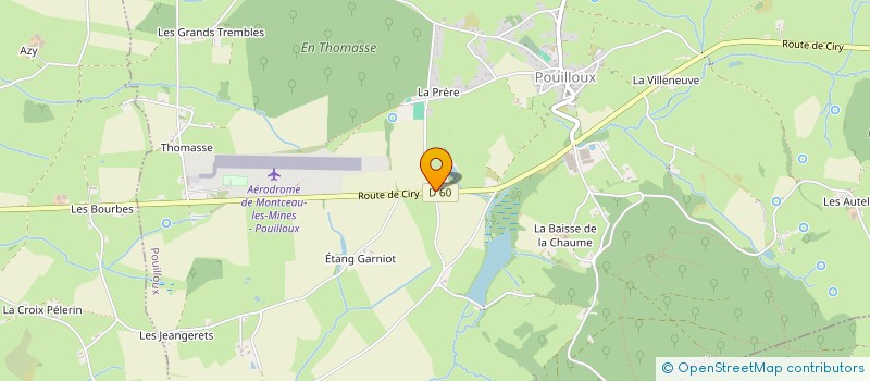 localisation de l'entreprise MADAME EMYLIE CRISTA  POUILLOUX