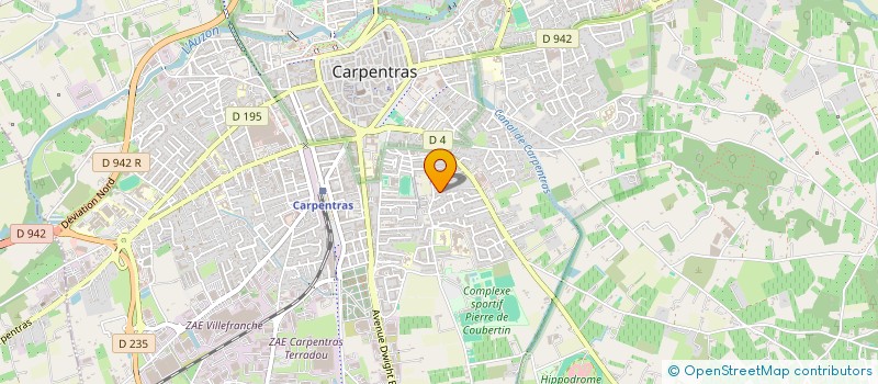 localisation de l'entreprise MADAME ENCARNACION AROCA à CARPENTRAS