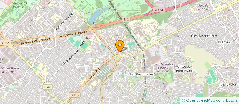 localisation de l'entreprise MADAME ENDERANCE SHARON DIYA  AULNAY-SOUS-BOIS