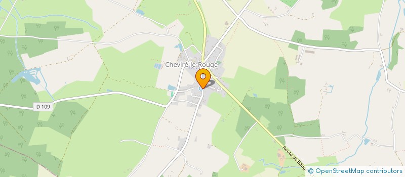 localisation de l'entreprise MADAME ENEA AUDOUIN  BAUGE-EN-ANJOU