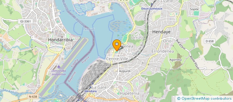 localisation de l'entreprise MADAME ENEIDA GUILLEN CARMONA  BIRIATOU