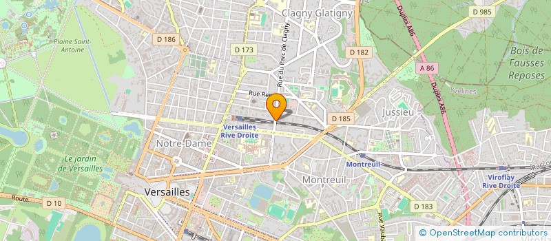 localisation de l'entreprise MADAME ENELI OIS à VERSAILLES