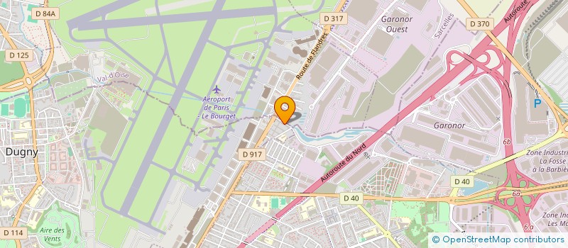 localisation de l'entreprise MADAME ENGRACIA BENDITO DA SILVA RICARDO  DUGNY