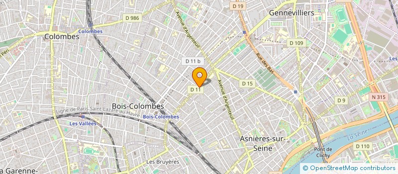 localisation de l'entreprise MADAME ENGY MIKHAIL  ASNIERES-SUR-SEINE