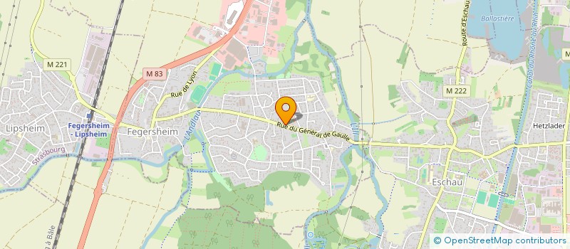 localisation de l'entreprise MADAME ENIKO TOTH  FEGERSHEIM