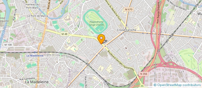 localisation de l'entreprise MADAME ENIMIE ORDYNSKI à MARCQ-EN-BARŒUL