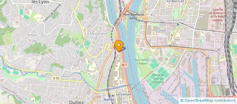 localisation de l'entreprise MADAME ENISA XHEPI  LA MULATIERE