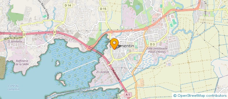 localisation de l'entreprise MADAME ENISE LENTILUS  LE LAMENTIN