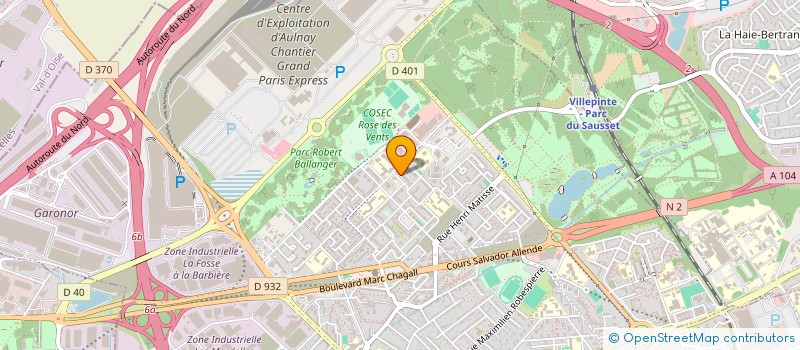 localisation de l'entreprise MADAME ENITE EMILIEN  AULNAY-SOUS-BOIS