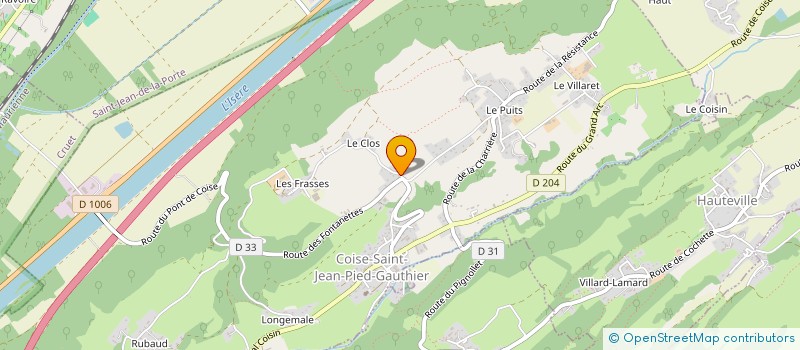 localisation de l'entreprise MADAME ENKHMAA CHIMEDTSEREN  COISE-SAINT-JEAN-PIED-GAUTHIER