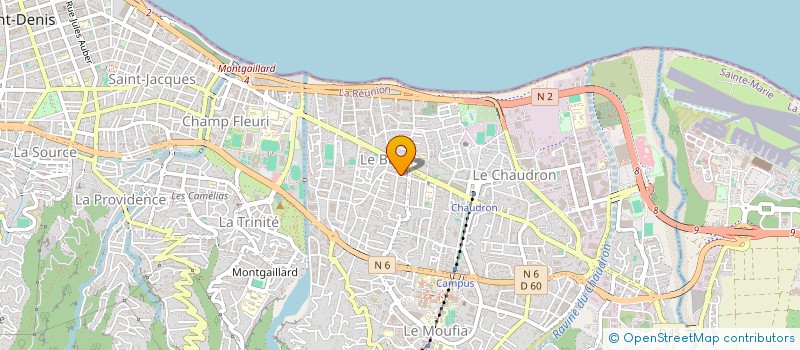 localisation de l'entreprise MADAME ENNYROSE MATAU à SAINT-DENIS