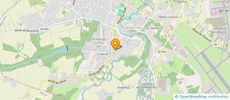 localisation de l'entreprise MADAME ENOLA ANGLADA  MONDONVILLE