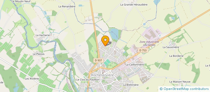 localisation de l'entreprise MADAME ENOLA BRETAUDEAU  ROCHESERVIERE