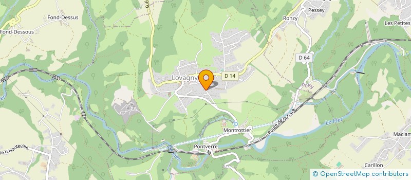 localisation de l'entreprise MADAME ENOLA CURT  LOVAGNY