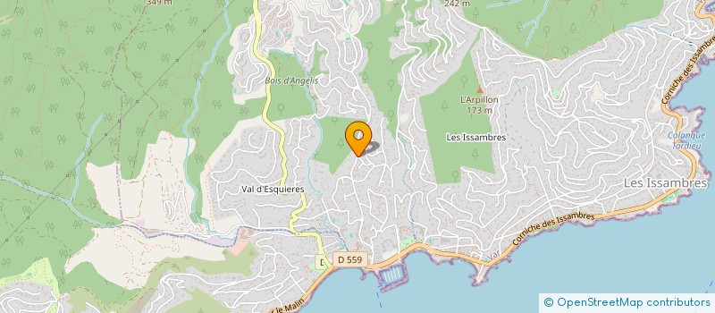 localisation de l'entreprise MADAME ENOLA DAL PRA  ROQUEBRUNE-SUR-ARGENS