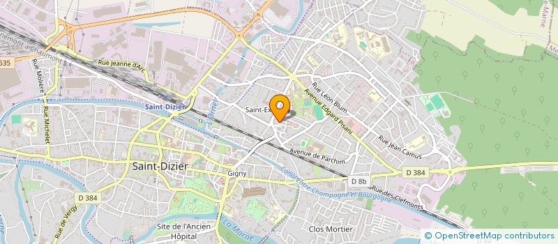 localisation de l'entreprise MADAME ENOLA DEMANGE à SAINT-DIZIER
