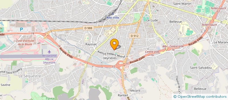 localisation de l'entreprise MADAME ENOLA FABRE à ALBI