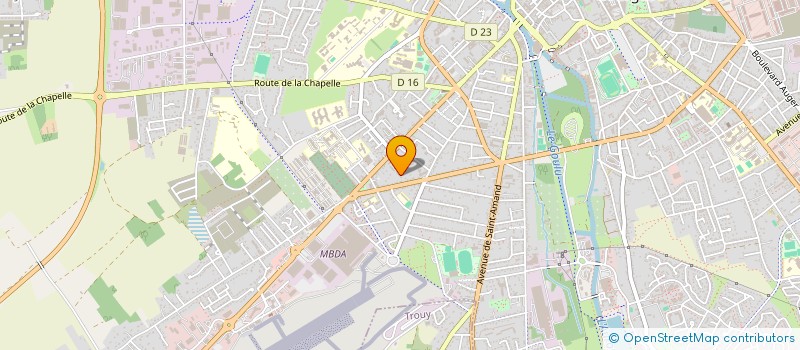 localisation de l'entreprise MADAME ENOLA GOUDARD  BOURGES