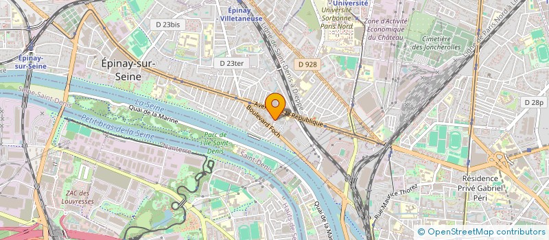 localisation de l'entreprise MADAME ENOLA GREGOIRE à EPINAY-SUR-SEINE